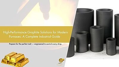 Graphite crucibles and gold bars for a guide to graphite solutions in furnaces