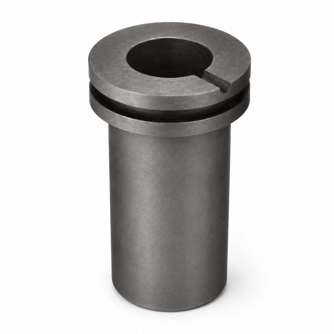 Graphite crucible without ceramic jacket