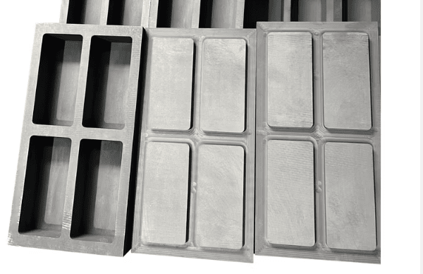 250g Graphite Mould for Gold Bars